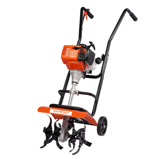 Neptune NC-52T 52CC mini tiller for gardening, weeding, and soil preparation