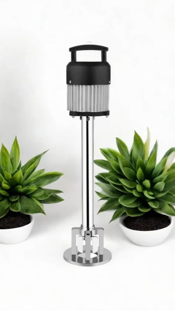 Valona 100 Ltr Heavy-Duty Lassi and Buttermilk Stirrer Machine with Stainless Steel Shaft and Stylish Black Motor Head – Ideal for Large-Scale Dairy Use.