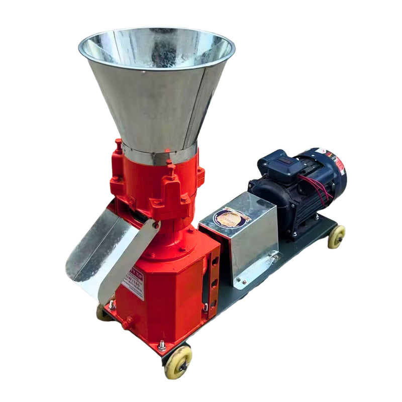 5 HP Single Phase Pellet Making Machine 150kg per hour for animal feed production