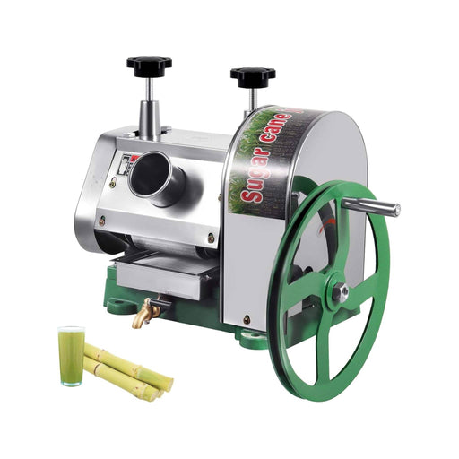 Commercial hand operated sugarcane juice machine with smooth crushing rollers