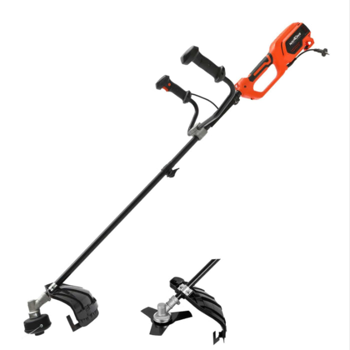 Neptune Electric 2-in-1 Brush Cutter and Grass Trimmer with 1800W motor