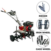 7 HP Power Weeder Premium RATO Engine With 3 Attachment