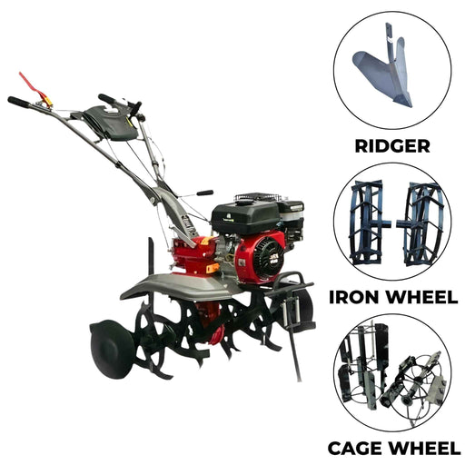 7 HP Power Weeder Premium RATO Engine With 3 Attachment