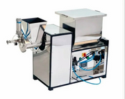 Close-up image of Dough Ball Machine highlighting the pneumatic components, control buttons, and stainless steel build for commercial use.