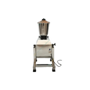 Straight front view of 10 Ltr Tilting Mixer Grinder with copper top – suitable for restaurants and food.processors.