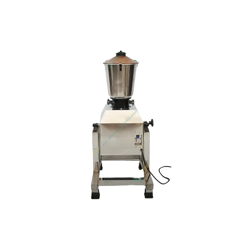 Straight front view of 10 Ltr Tilting Mixer Grinder with copper top – suitable for restaurants and food.processors.