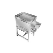 Dryfruit Chips & Powder Machine – top angle showing wide-mouth hopper, robust frame, and efficient dry fruit processing mechanism.