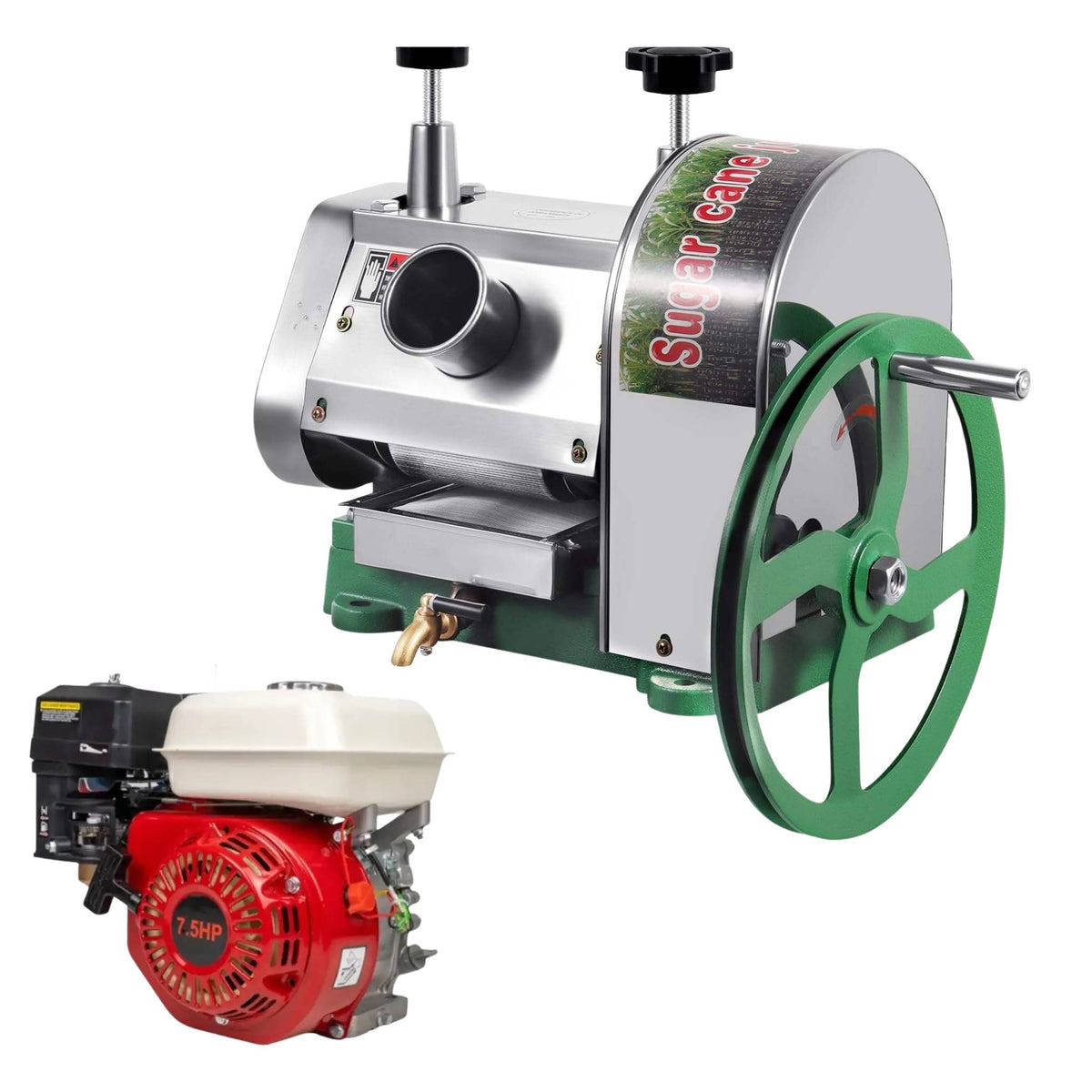 Engen Machine Sugarcane Juicer Machine With 7.5 Hp Petrol Engine - Machine Point