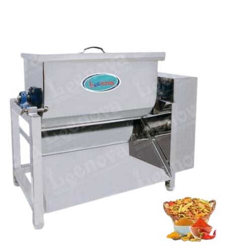 Namkeen Mixer 1.5 Feet machine shown with namkeen bowl, indicating its usage for mixing snacks or farsan.