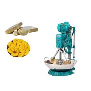 Front view of Kaju Musti Machine – compact, motorized unit with high-grade steel bowl designed for efficient processing of kaju sweets.