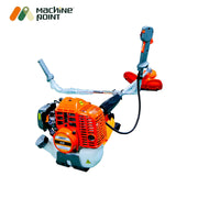High-performance agricultural brush cutter with Japanese Walbro carburetor and double belt harness