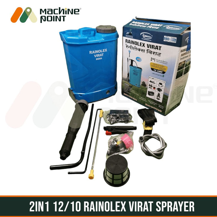 2 IN 1 BATTERY SPRAYER RAINOLEX VIRAT 12/10 - Machine Point