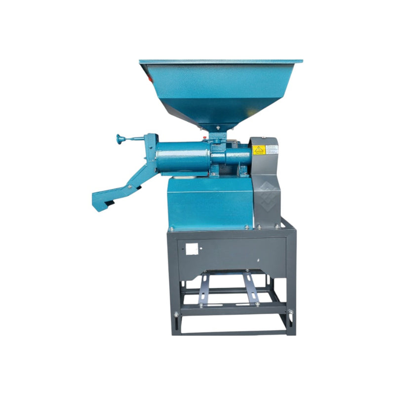 Semi-Automatic 6N50 Rice Mill Machine – Motor Not Included, Ideal for Farms and Mills

