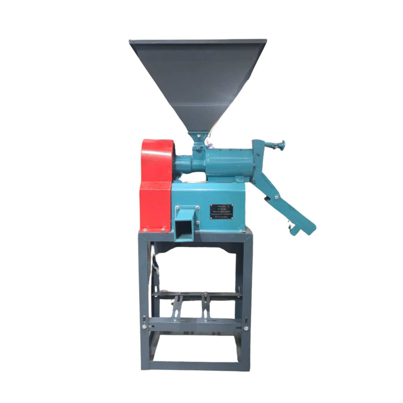 Motor Pool Rice Mill 6N40 Mini Rice Mill Machine With Motor - Machine Point