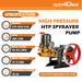 "Heavy Duty Neptune Triplex Cylinder HTP Pump for Tractor Mounting"