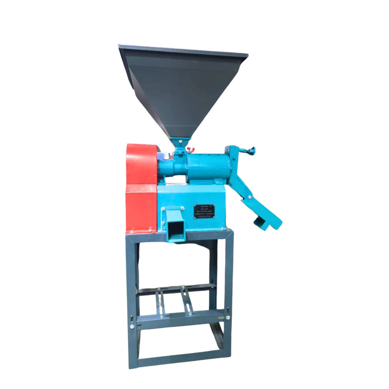 Motor Pool Rice Mill 6N40 Mini Rice Mill Machine With Motor - Machine Point