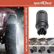 High pressure washer for cleaning floors, walls, and vehicles