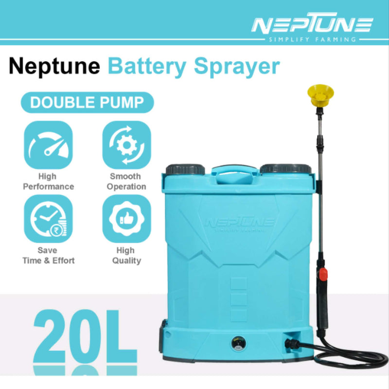 "High-Pressure Neptune DK-13+ 12V 12AH Agricultural Sprayer"