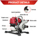 High-pressure 35cc water pump for garden watering