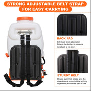 "Neptune NF-608 16L Engine Operated Sprayer with Cushioned Straps"