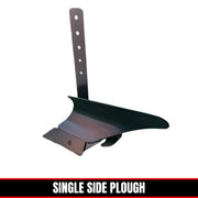 soil turning plough attachment for small farm equipment