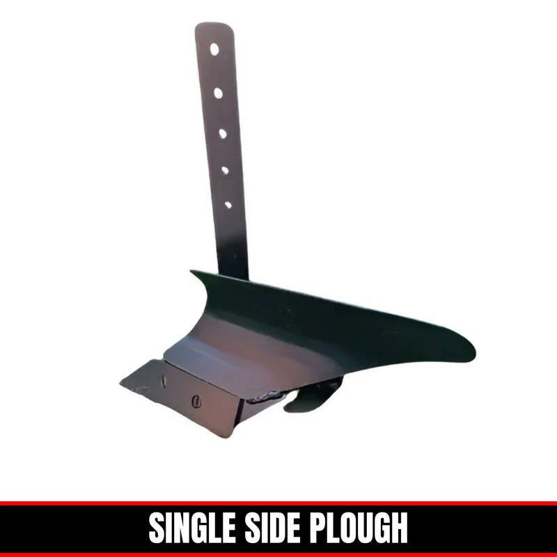 soil turning plough attachment for small farm equipment