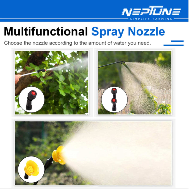 Neptune manual sprayer FAWAR-33 with adjustable nozzle for farming use