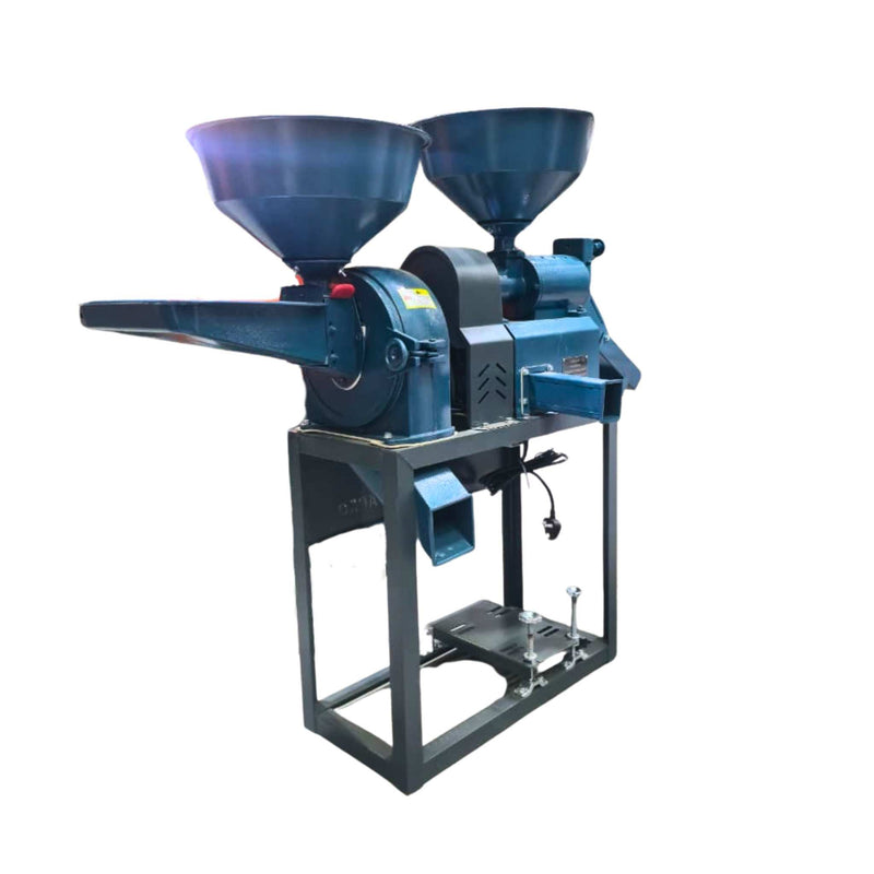 6n40 Combined RIce Mill With Motor - Machine Point
