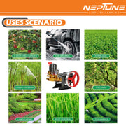 "High Pressure Neptune HTP-GOLD PLUS 3×30 Plunger Pump for Farming"