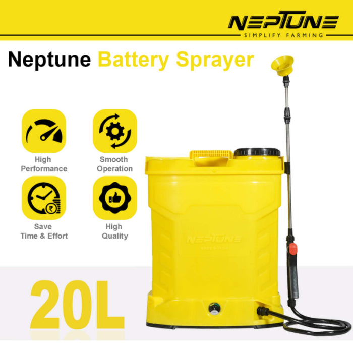 "High-Pressure Neptune CK-12 Agricultural Sprayer with Single Diaphragm Pump"