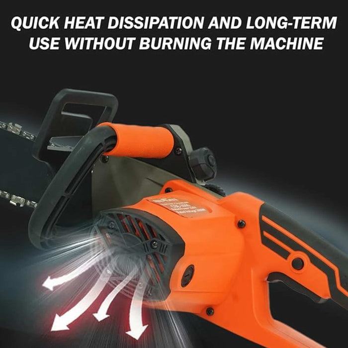 Neptune 16-inch electric chainsaw with automatic lubrication