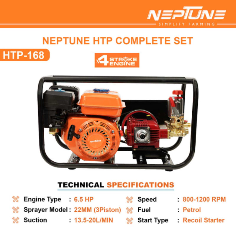 "Neptune HTP-168 4-Stroke Sprayer with 13.5–20 LPM Output"