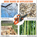 Professional-grade electric chain saw for wood cutting