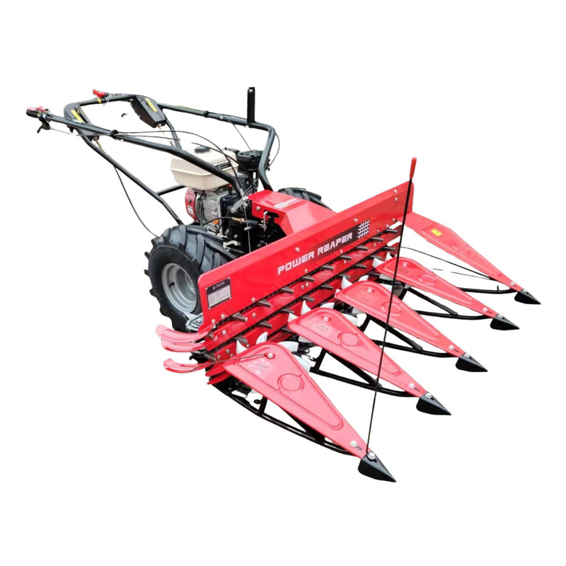 Light weight power reaper for paddy and wheat harvesting