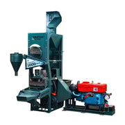 Heavy duty 6N2000 rice mill machine with elevator without motor for large rice mills