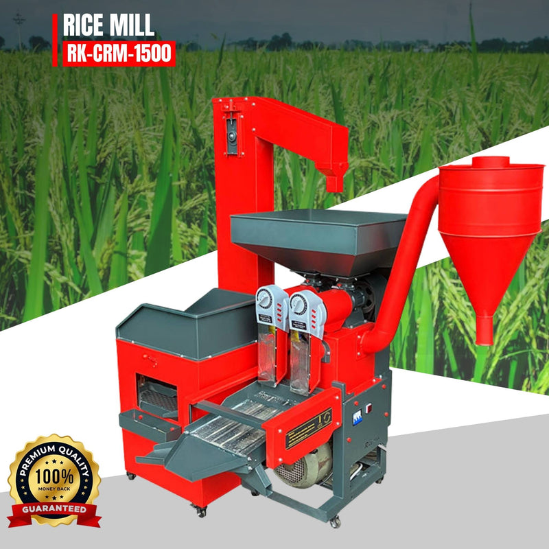 High capacity 6N1000 rice mill machine with elevator system for village rice mills