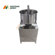 Besan Mixer 20 KG front view with stainless steel body and open bowl, ideal for large-scale gram flour mixing.