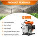 98cc 4-stroke petrol water pump for irrigation use