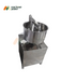 Stainless steel shrikhand mixing machine with 50 kg capacity bowl and vertical mixing blades – top view with compact design.