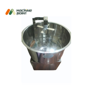 Commercial 15 KG Khichi Maker with Durable Body and Tilting Bowl.
