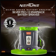 Neptune Silver Pro-12 Knapsack Sprayer Front View