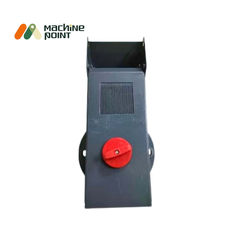 Heavy Duty 6N70 Rice Mill with Polisher and Cyclone Separator – Red and Grey Model