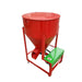 Animal feed mixer machine with 2 HP motor and 100 kg batch capacity