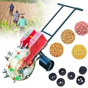 hand operated seeder machine with fertilizer tank agriculture tool