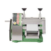 Petrol operated sugarcane juicer with heavy duty rollers and metal body