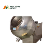 Stainless steel flavouring pan machine with 0.5 HP motor, ideal for coating namkeen, dry fruits, or snacks.