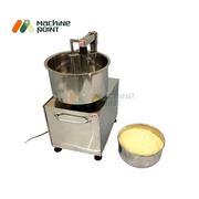 10 kg atta and besan mixing machine with flour bowl for industrial kitchen use.