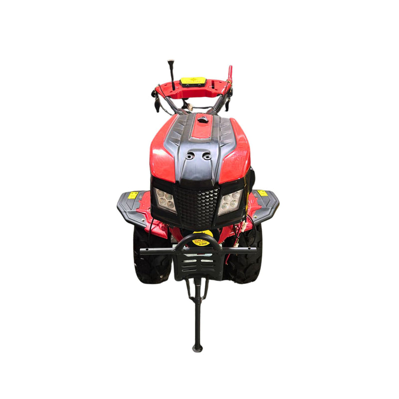 Heavy duty diesel power weeder with headlight and reverse gear for farming