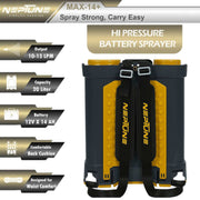 Neptune Max Gold-14 Plus Dual Motor Agricultural Sprayer