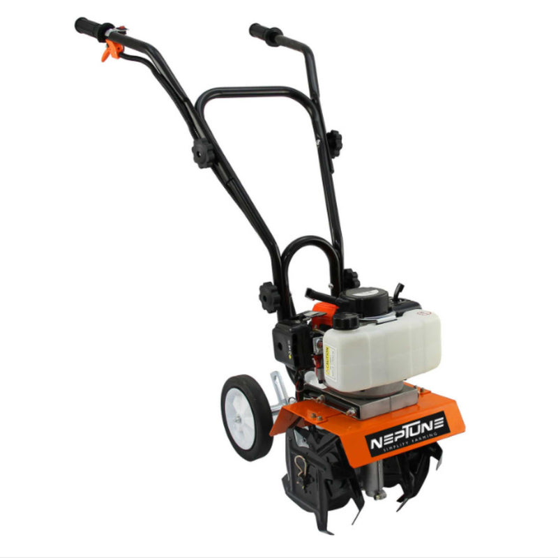 Compact 52CC 2-stroke power weeder with adjustable tilling depth